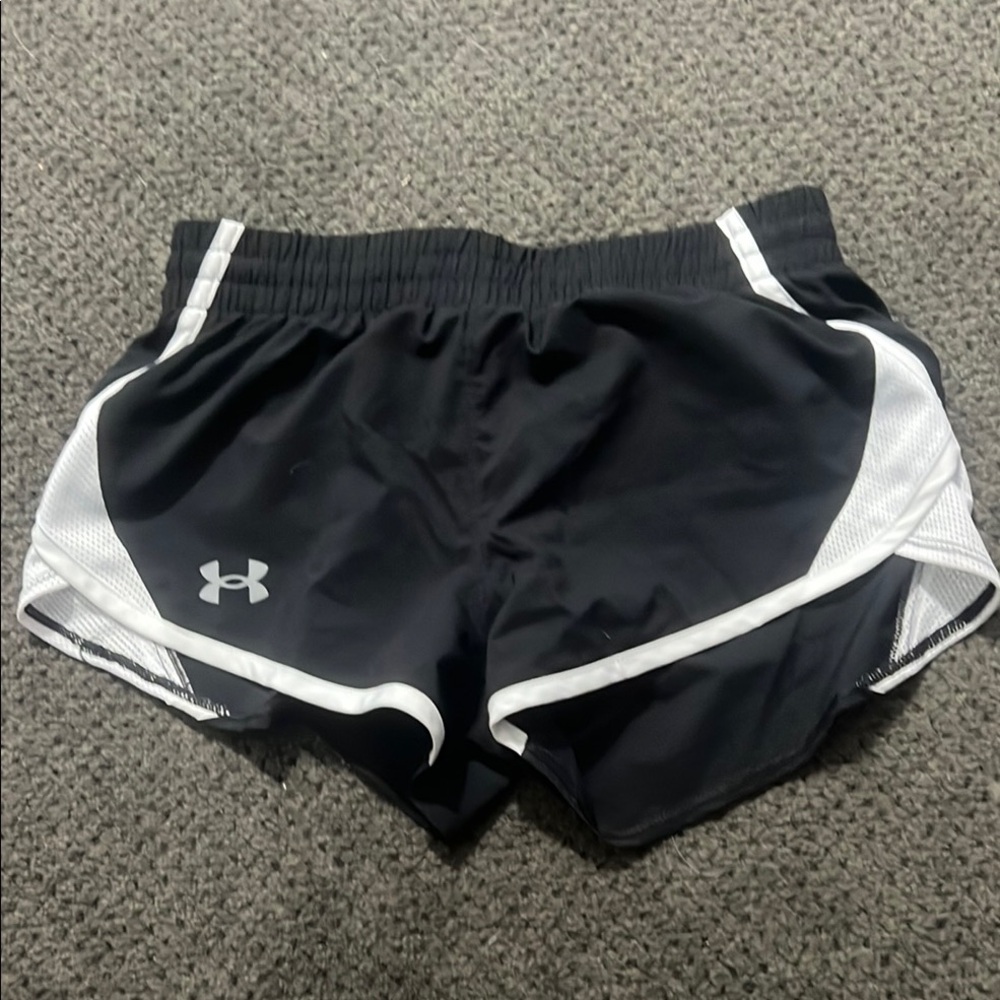 Under Armour Kids Black and White Shorts